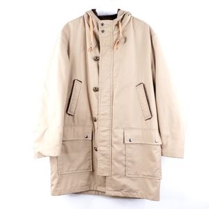 Vintage 70s Fleece Lined Snorkle Parka Jacket USA